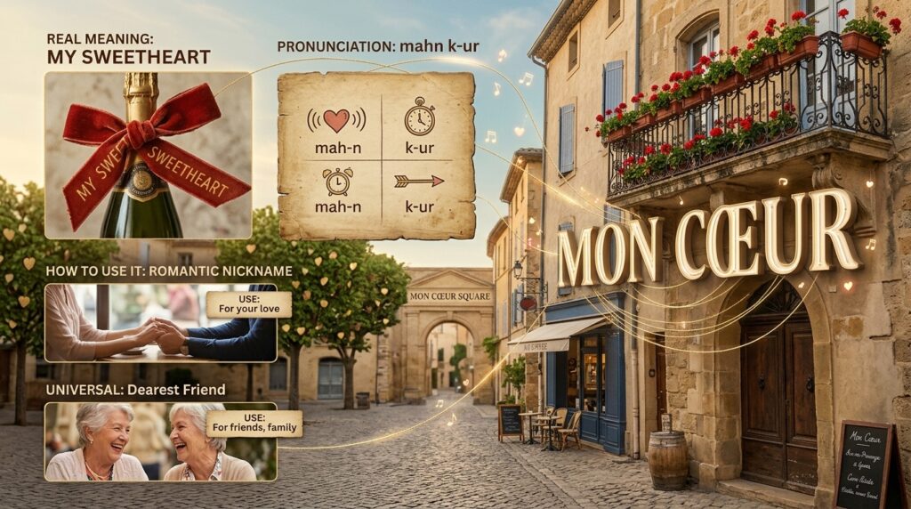 mon coeur meaning