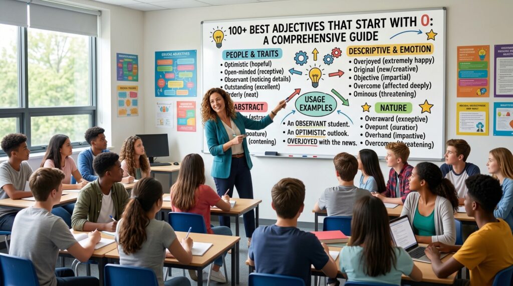 Adjectives That Start With O