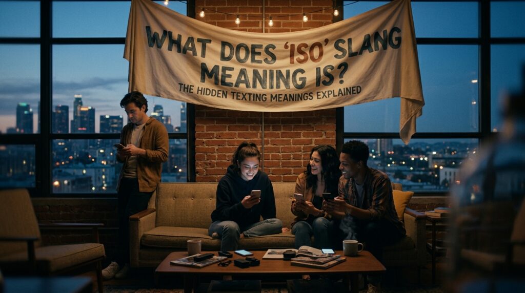 ISO Slang Meaning
