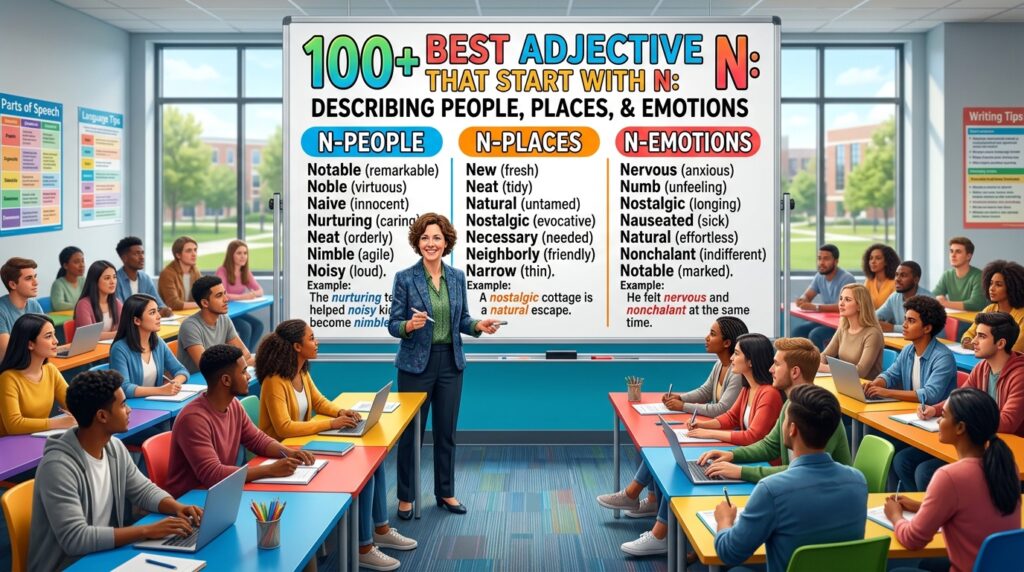 Adjectives That Start With N