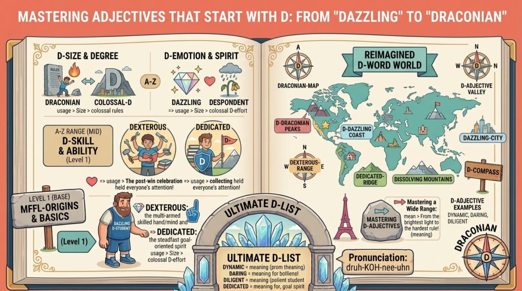 Adjectives That Start With D