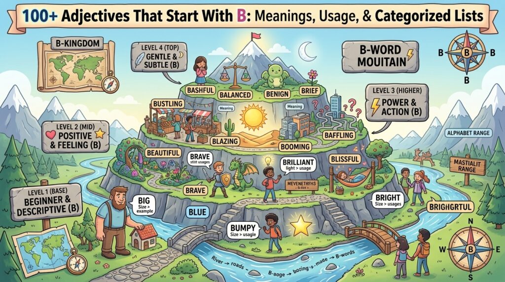 Adjectives That Start With B
