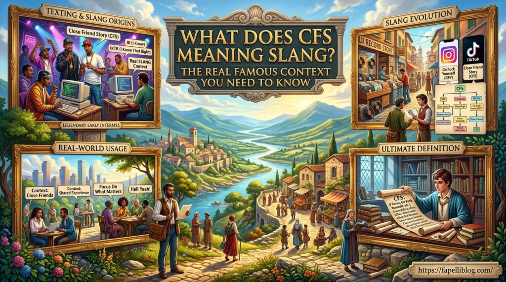 CFS meaning slang