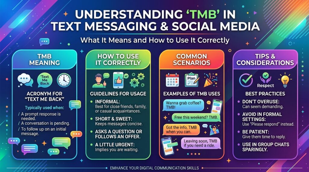 TMB Meaning in Text