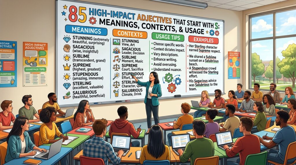 Adjectives That Start With S