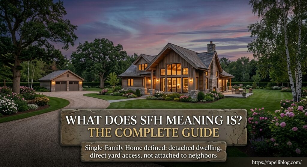 SFH Meaning