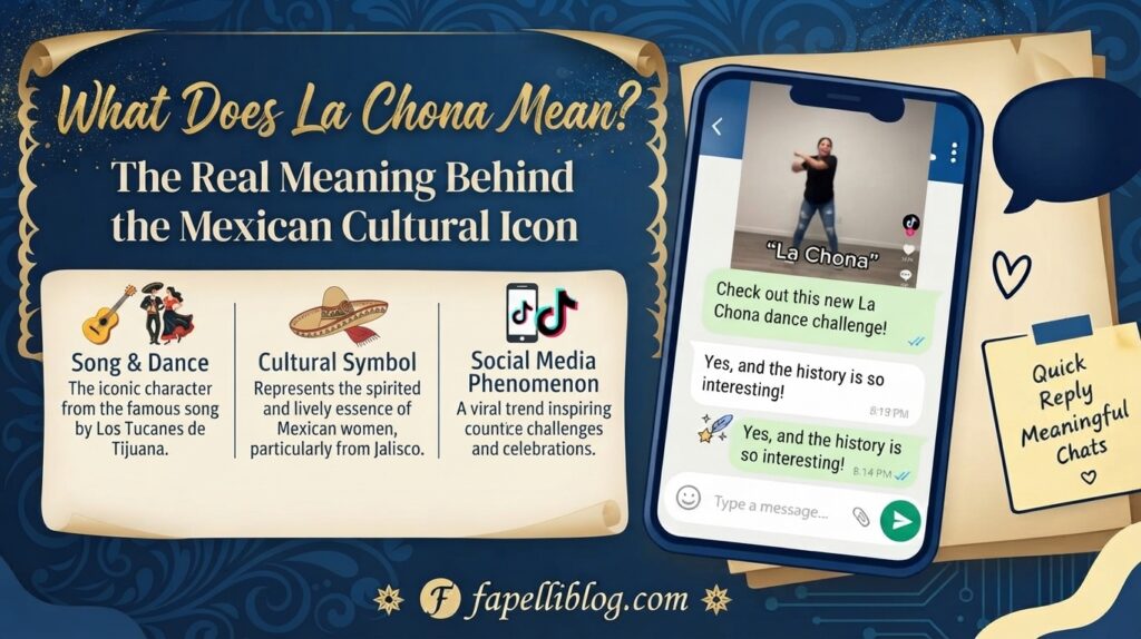 La Chona Mean