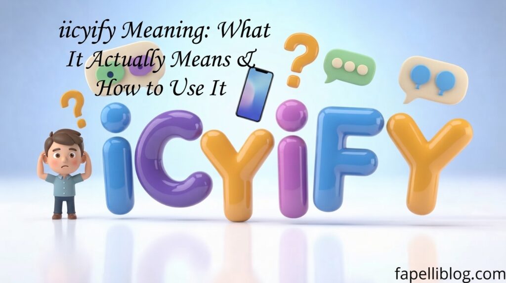 iicyify Meaning
